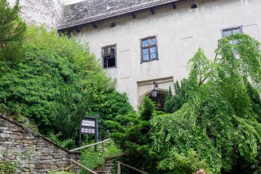 Niedzica, Polonya - 13 Temmuz 2024 - Niedzica 'daki tarihi kale