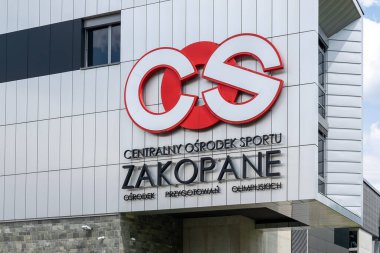 Zakopane, Polonya - 12 Temmuz 2024 - Zakopane 'deki Merkezi Spor Merkezi