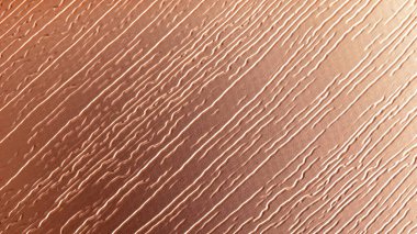 Görünür dokuya sahip bakır sayfa