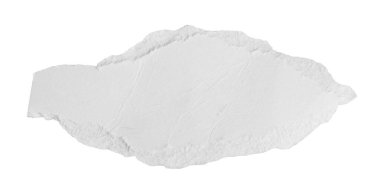 Beyaz izole bir arkaplan üzerine beyaz kağıt