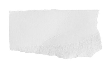 Beyaz izole bir arkaplan üzerine beyaz kağıt