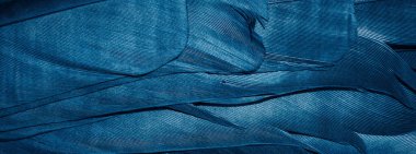 Görünür dokuya sahip mavi tüyler