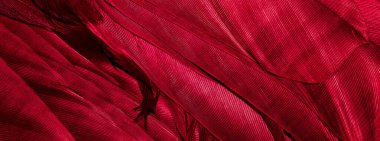 Görünür desenli kırmızı tüyler