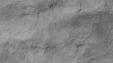 Duvarda gri alçı dokusu