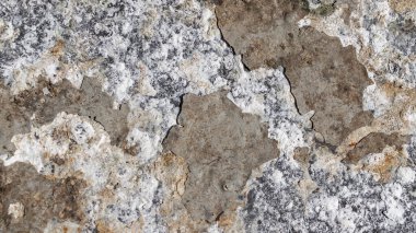 Oksitlenmiş eski alüminyumun dokusu