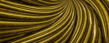 Altın çelik kabloların dokusu