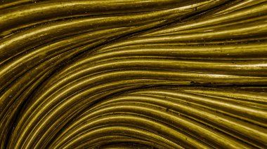 Altın çelik kabloların dokusu