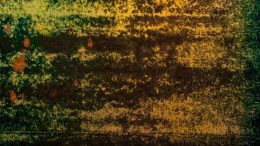 Eski bakır yaprağın dokusu