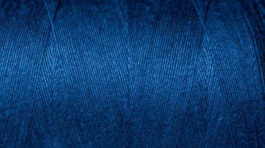 Mavi pamuklu iplikler görünür detaylar. arkaplan