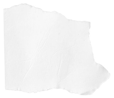 Beyaz izole edilmiş bir arka grup üzerine beyaz kağıt