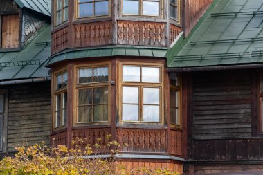 Podhale 'li geleneksel dağlık ev