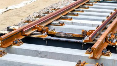  yeni bir demiryolu hattı inşaatı