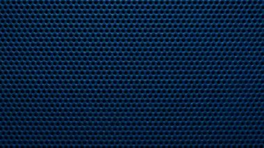  Mavi metal bir şebekeye yakın çekim. doku veya arkaplan