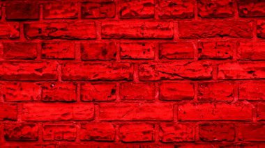 Kırmızı tuğla ve görünür detaylar. arkaplan veya doku