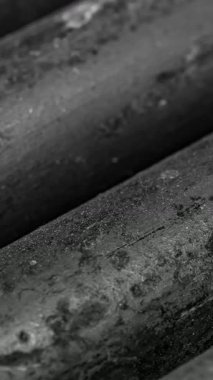 Siyah çelik dövüşleri. Arka plan veya doku.