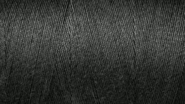 Siyah pamuklu iplikler görünür detaylar. arkaplan