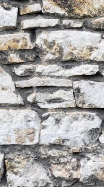 Beyaz kireçtaşından yapılmış bir duvar. arkaplan