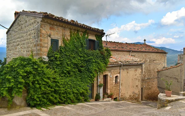 Mistretta Sicília Itália Junho 2022 Mistretta Uma Cidade Tradicional Sicília — Fotografia de Stock