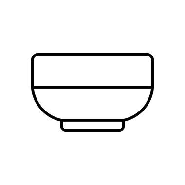 Bowl Simge Vektör Tasarımı