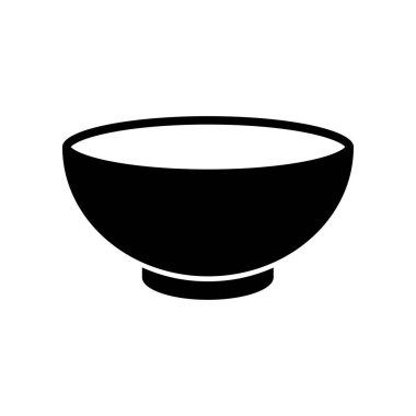 Bowl Simge Vektör Tasarımı