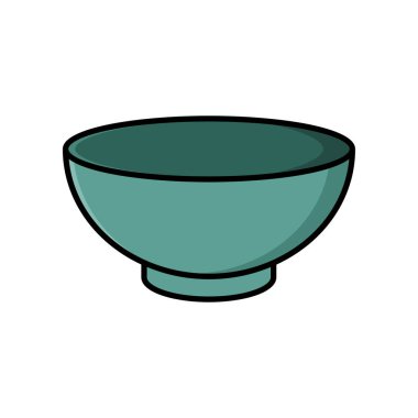 Bowl Simge Vektör Tasarımı