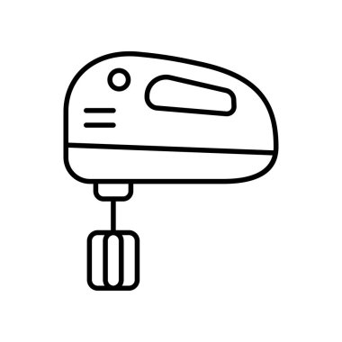 El Karıştırıcı Simgesi Vektör Tasarımı