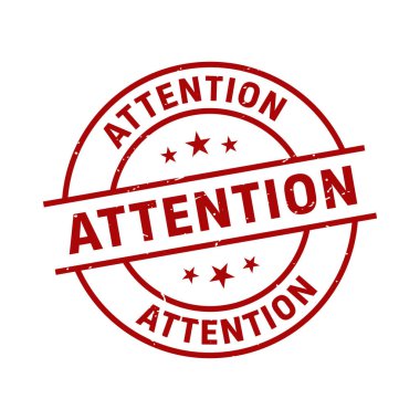 Dikkat, Dikkat Grunge Yuvarlak İşareti