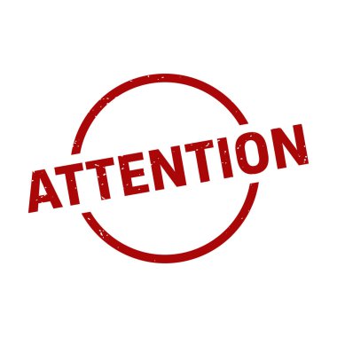 Dikkat, Dikkat Grunge Yuvarlak İşareti