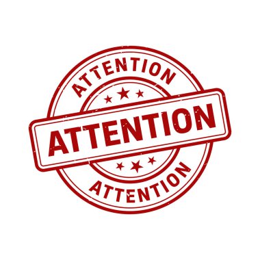 Dikkat, Dikkat Grunge Yuvarlak İşareti