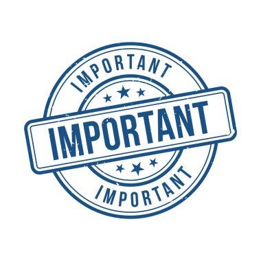 Önemli Pul, Önemli Grunge Yuvarlak İşareti