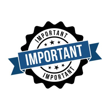 Önemli Damga, Önemli Kurdeleli Yuvarlak İşaret