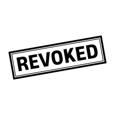 Revoked Stamp,Revoked Square Sign clipart