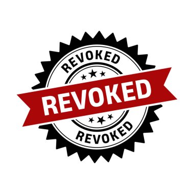 İptal Edilmiş Damga, İptal Edilmiş Kurdeleli Yuvarlak İşaret