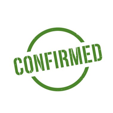 Onaylandı, onaylandı Grunge Yuvarlak İşareti