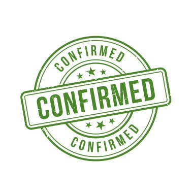 Onaylandı, onaylandı Grunge Yuvarlak İşareti