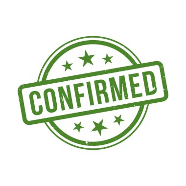 Onaylandı, onaylandı Grunge Yuvarlak İşareti