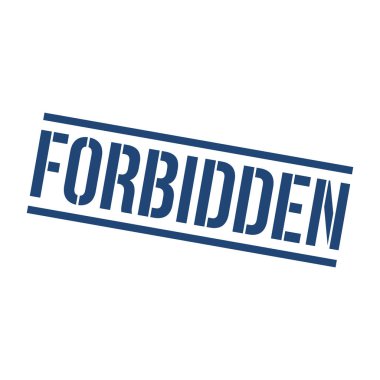 Yasak Damga, Yasak Kare İşareti