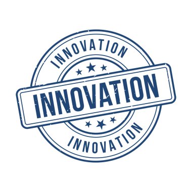 Yenilik Damgası, İnovasyon Grunge Yuvarlak İşareti