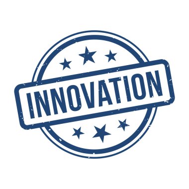 Yenilik Damgası, İnovasyon Grunge Yuvarlak İşareti