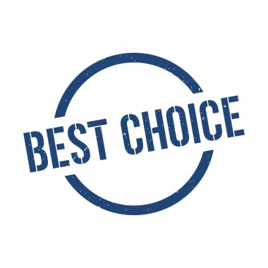 En iyi seçim damgası, en iyi seçim homurdanma işareti.