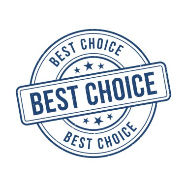 En iyi seçim damgası, en iyi seçim homurdanma işareti.