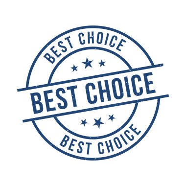 En iyi seçim damgası, en iyi seçim homurdanma işareti.