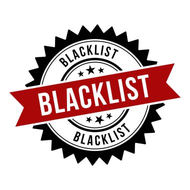 Kara Liste Damgası, Kurdeleli Kara Liste Yuvarlak İşareti