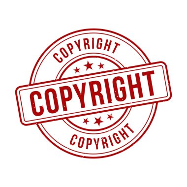 Telif Hakkı Damgası, Telif Hakkı Grunge Yuvarlak İşareti