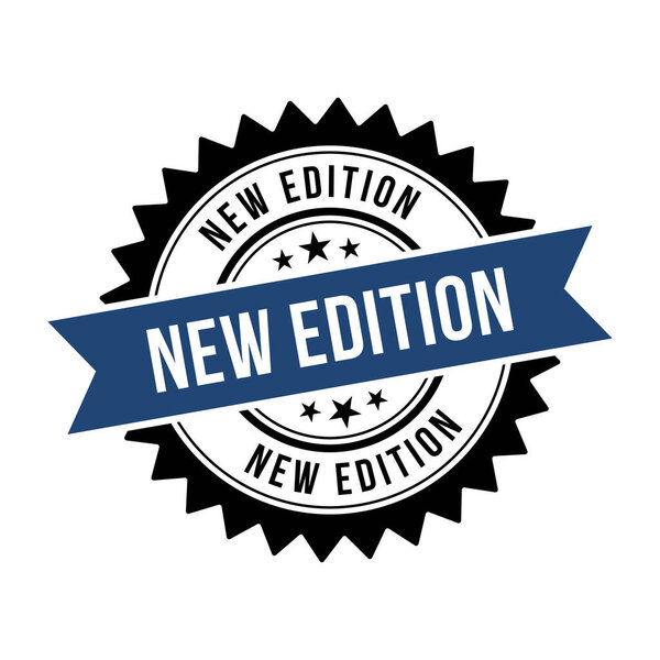 Новая печать, новая круглая вывеска с лентой