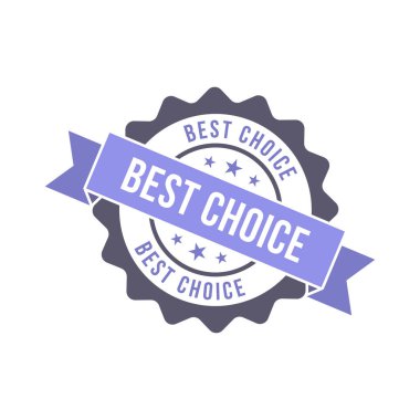 En iyi seçim damgası, en iyi seçim homurdanma işareti.