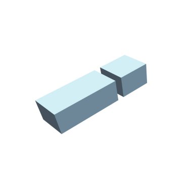 Birinci Harf Tuğla Logo Şablonu