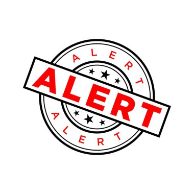 Lastik Damga Vektör Şablonunu UyarComment