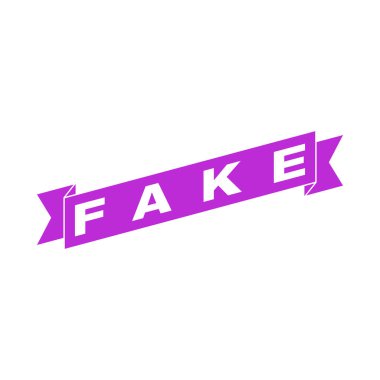 Sahte Harf Kauçuk Damga Vektör Şablonu