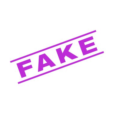 Sahte Harf Kauçuk Damga Vektör Şablonu